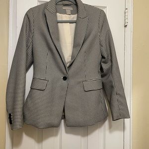 Checkered Blazer